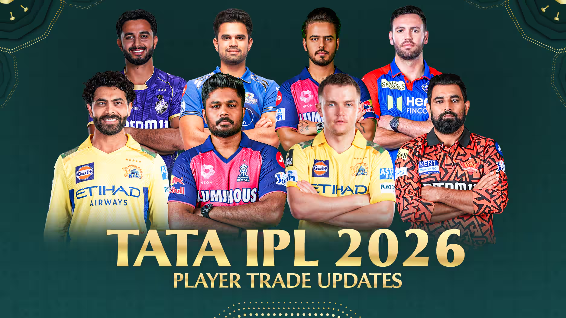IPL 2026 Teams and Captains - Bet on Goexch999 Exchange